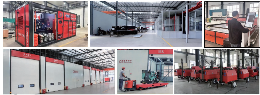 Advanced production equipment and modern factory facilities