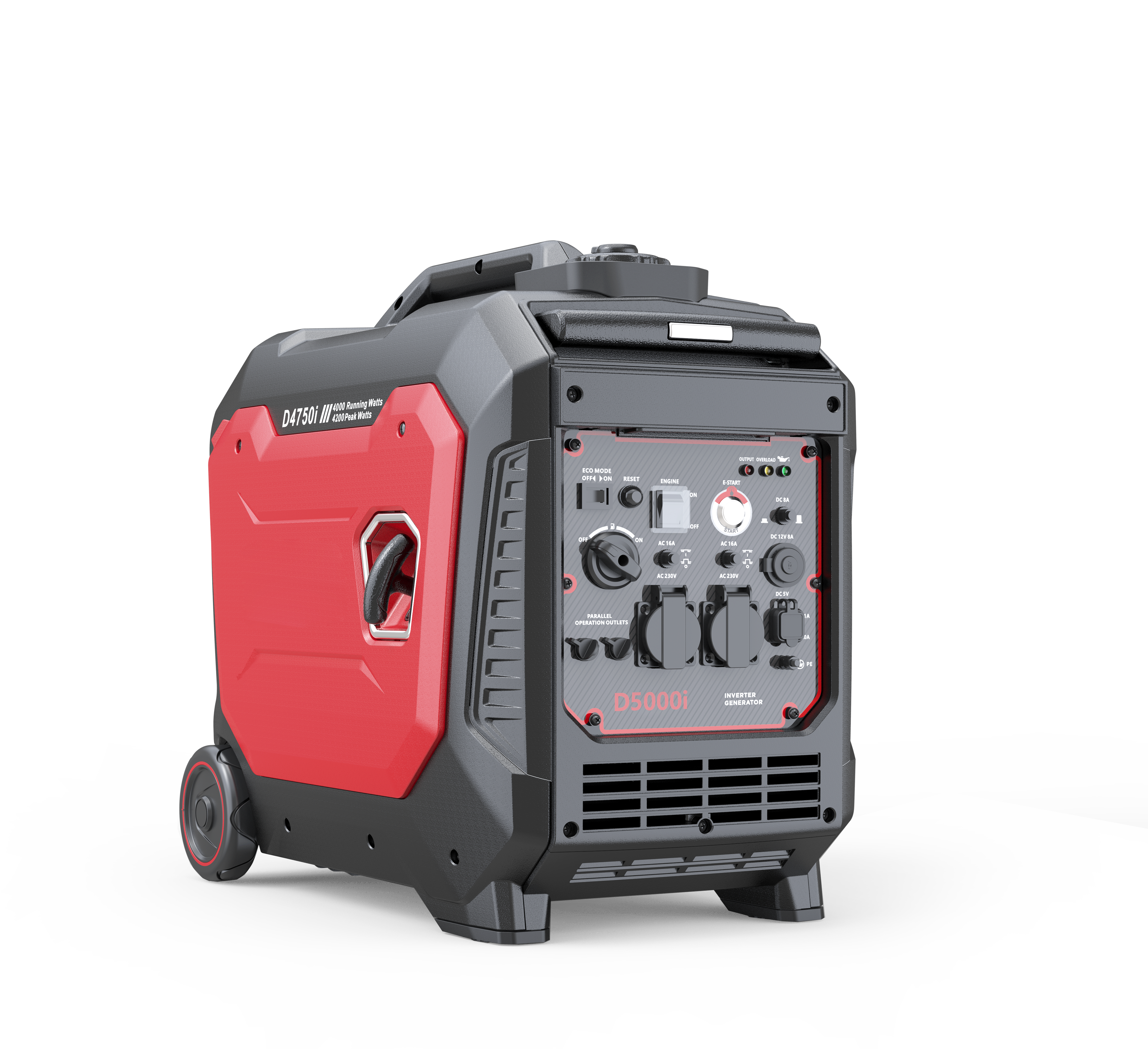 Silent inverter generator